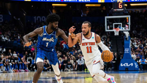 Jalen Brunson Knicks Jonathan Isaac
